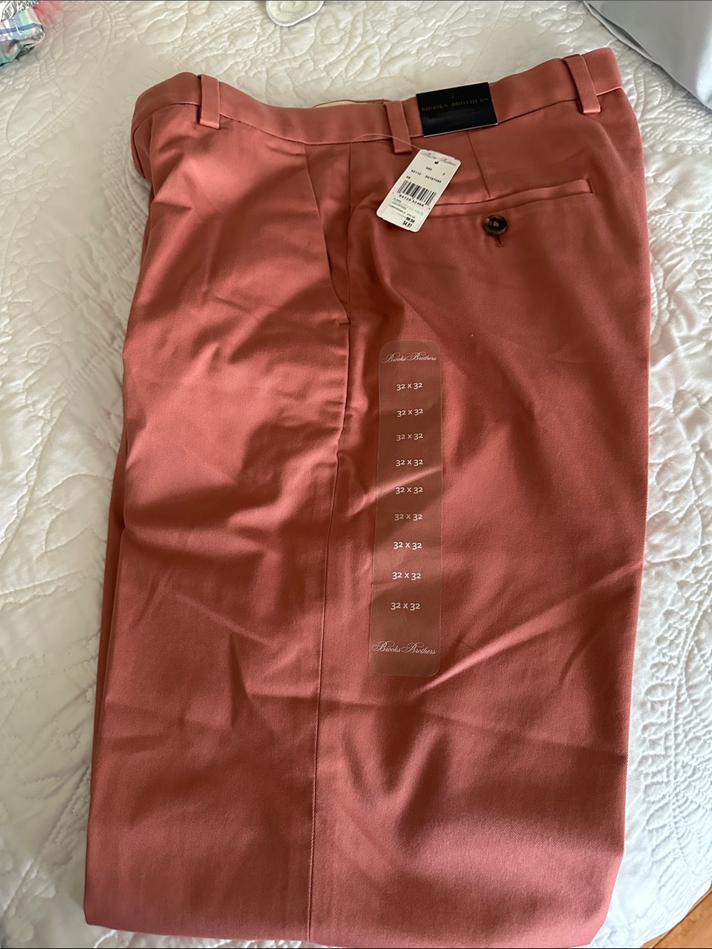 Brooks Brothers Men's Dress Pants in Dusty Rose